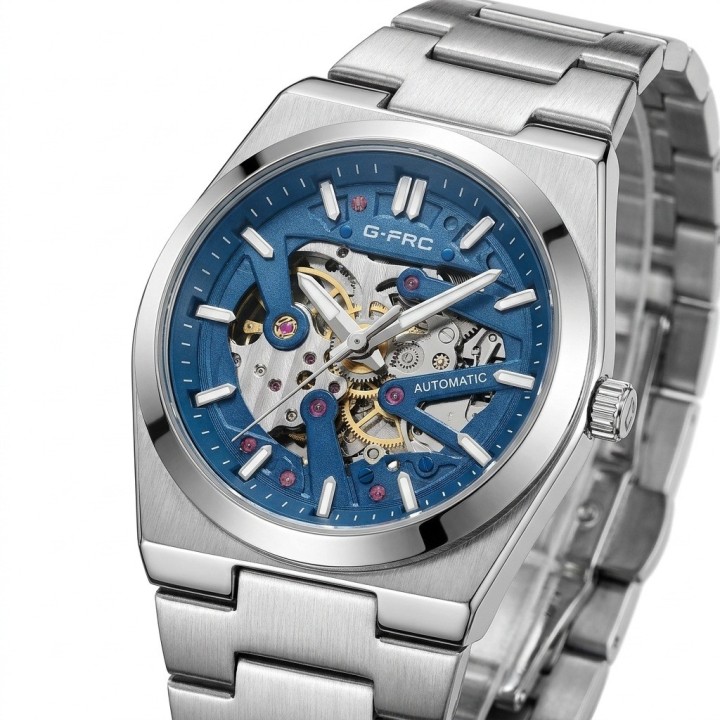 Reloj G-force At303a Automatico De Acero + Estuche Premium