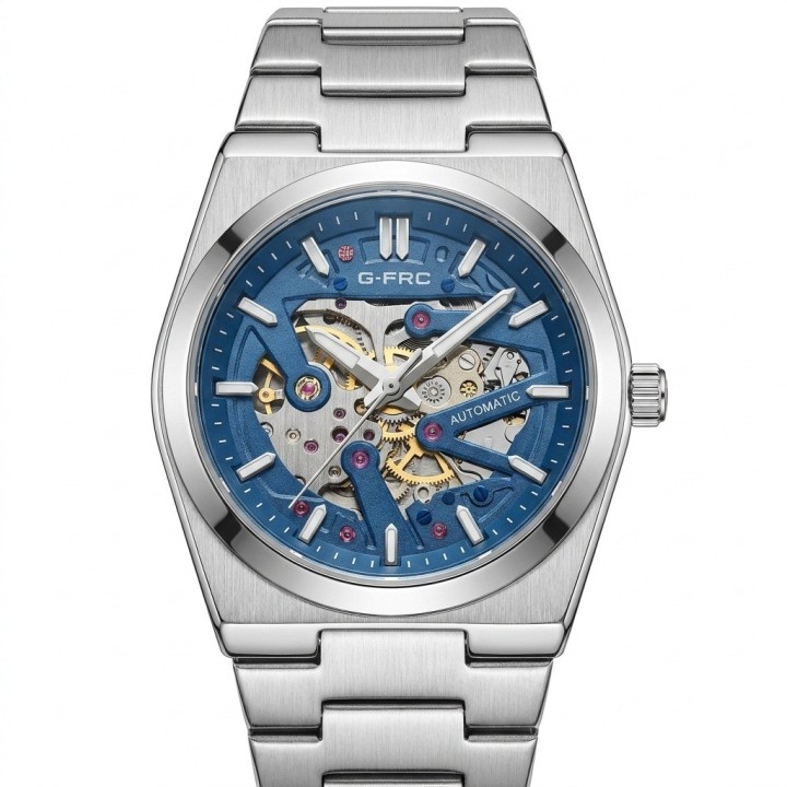 Reloj G-force At303a Automatico De Acero + Estuche Premium