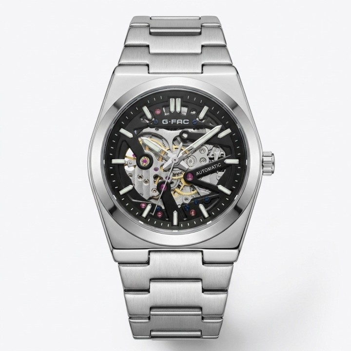 Reloj G-force At303a Automatico De Acero + Estuche Premium