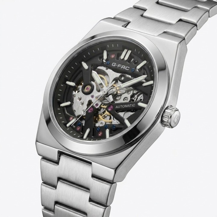 Reloj G-force At303a Automatico De Acero + Estuche Premium