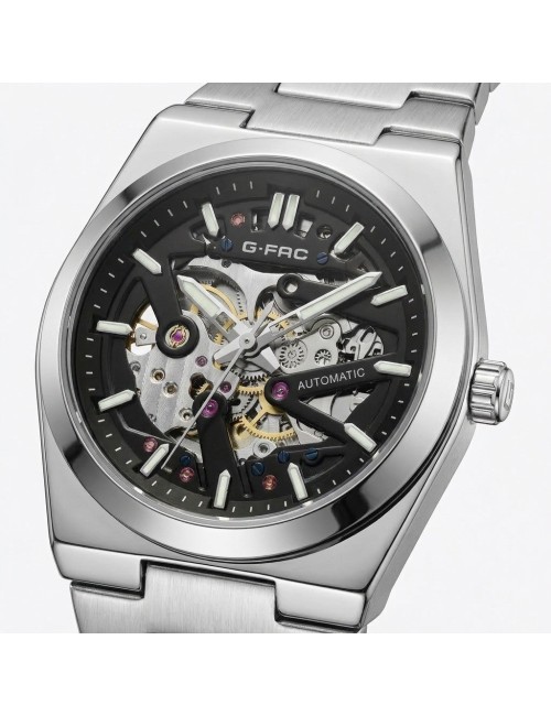 Reloj G-force At303a Automatico De Acero + Estuche Premium