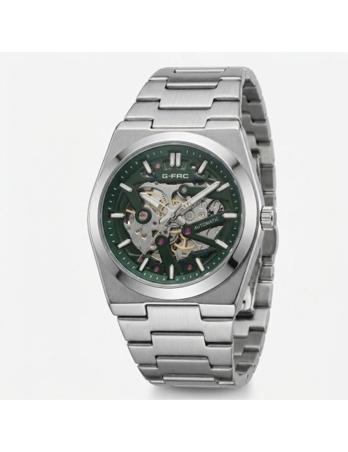 Reloj G-force At303a Automatico De Acero + Estuche Premium
