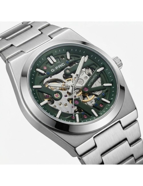 Reloj G-force At303a Automatico De Acero + Estuche Premium