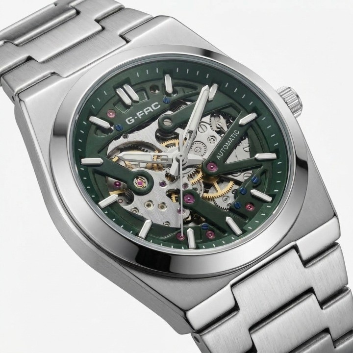 Reloj G-force At303a Automatico De Acero + Estuche Premium