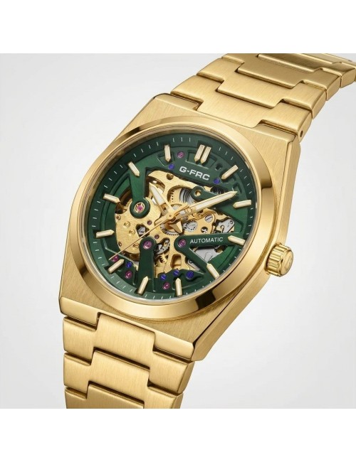 Reloj G-force At303a Automatico De Acero + Estuche Premium