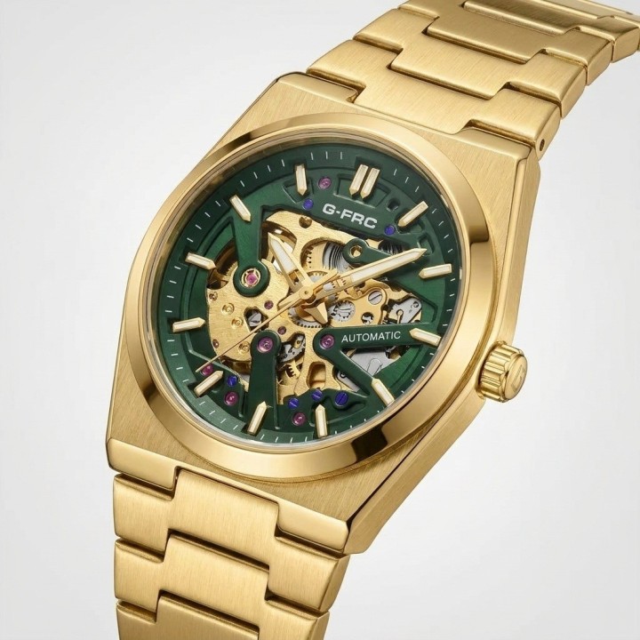 Reloj G-force At303a Automatico De Acero + Estuche Premium