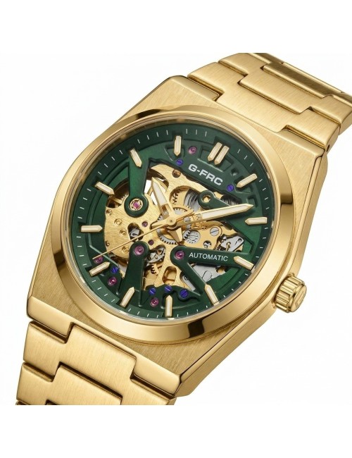 Reloj G-force At303a Automatico De Acero + Estuche Premium