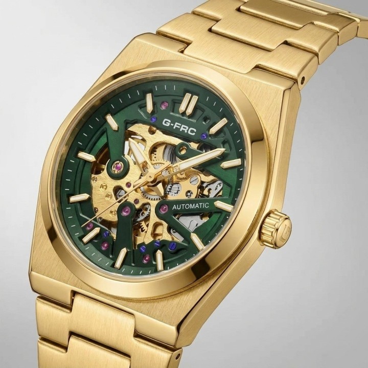 Reloj G-force At303a Automatico De Acero + Estuche Premium