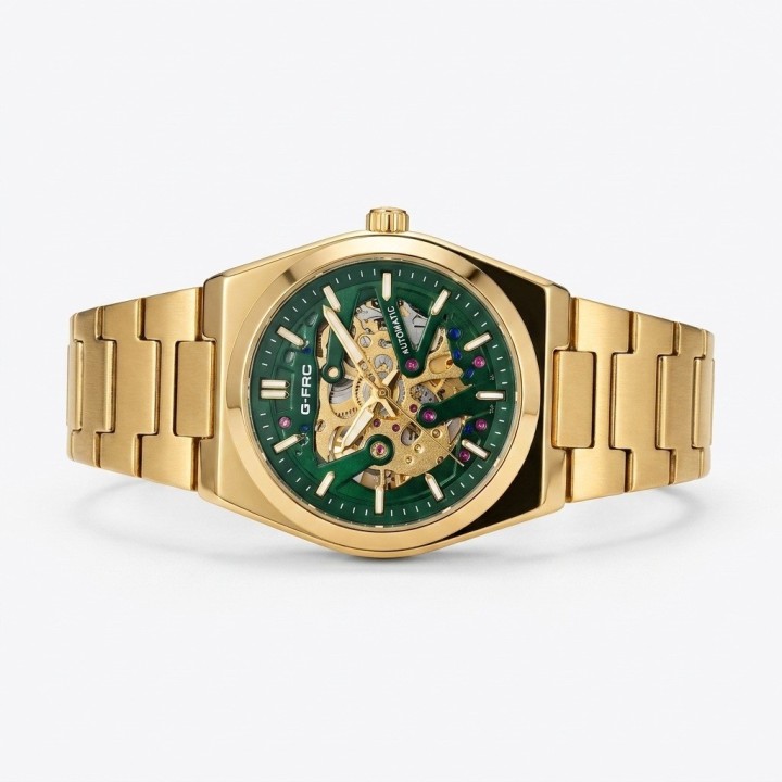 Reloj G-force At303a Automatico De Acero + Estuche Premium