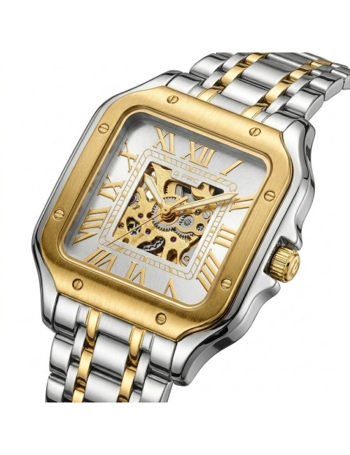 Reloj G-force At10a Automatico De Acero + Estuche Premium