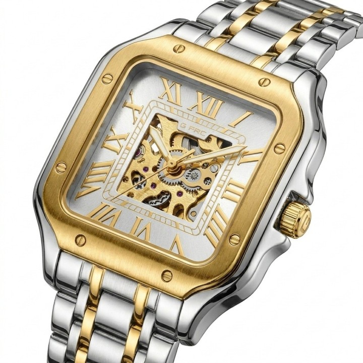 Reloj G-force At10a Automatico De Acero + Estuche Premium