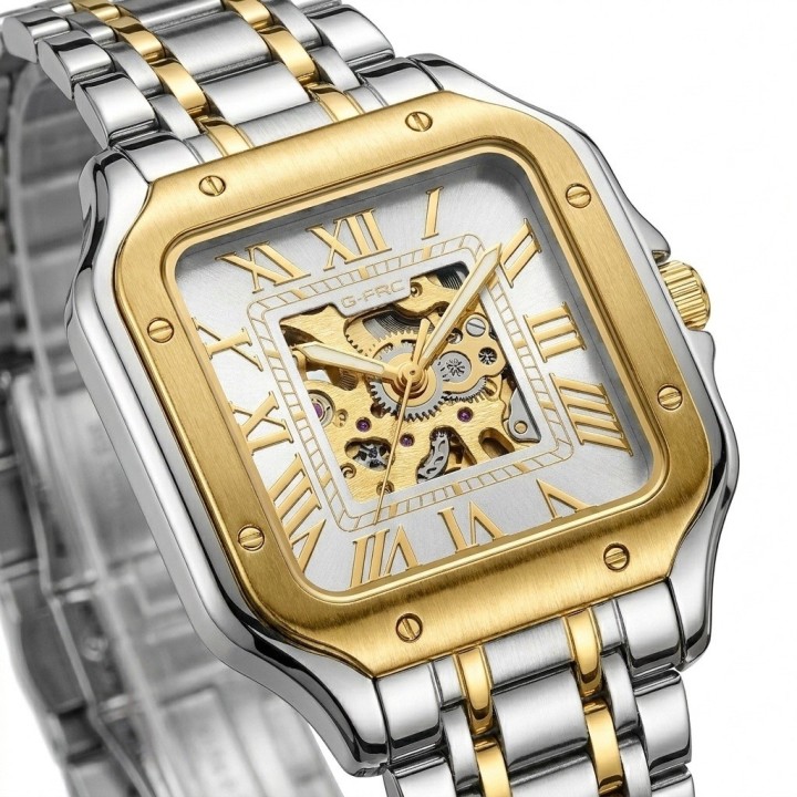 Reloj G-force At10a Automatico De Acero + Estuche Premium