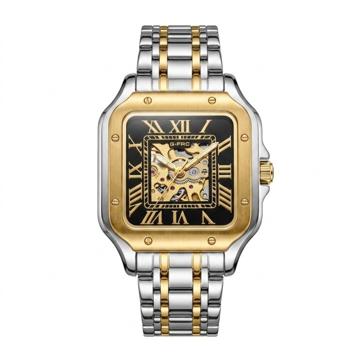 Reloj G-force At10a Automatico De Acero + Estuche Premium