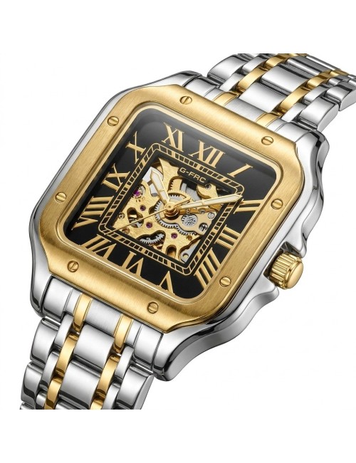 Reloj G-force At10a Automatico De Acero + Estuche Premium