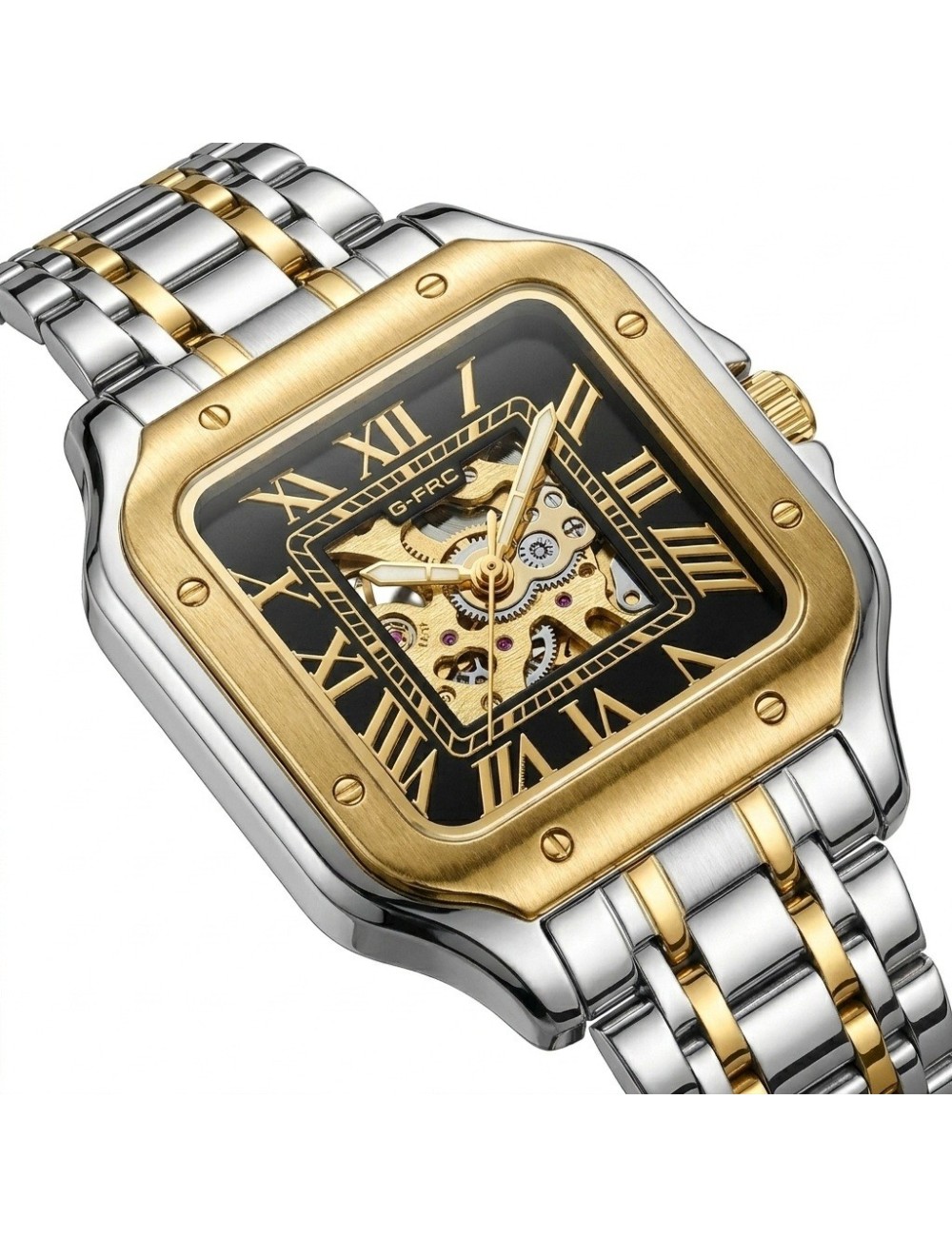 Reloj G-force At10a Automatico De Acero + Estuche Premium