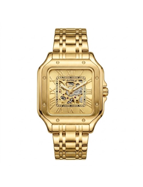 Reloj G-force At10a Automatico De Acero + Estuche Premium