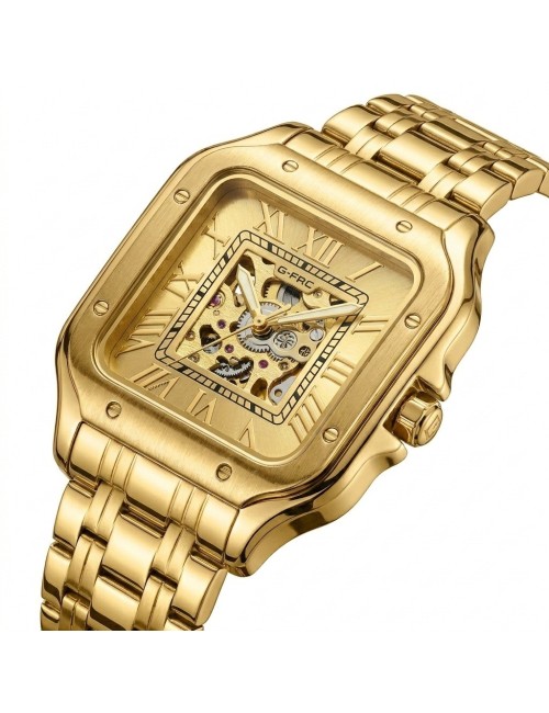 Reloj G-force At10a Automatico De Acero + Estuche Premium