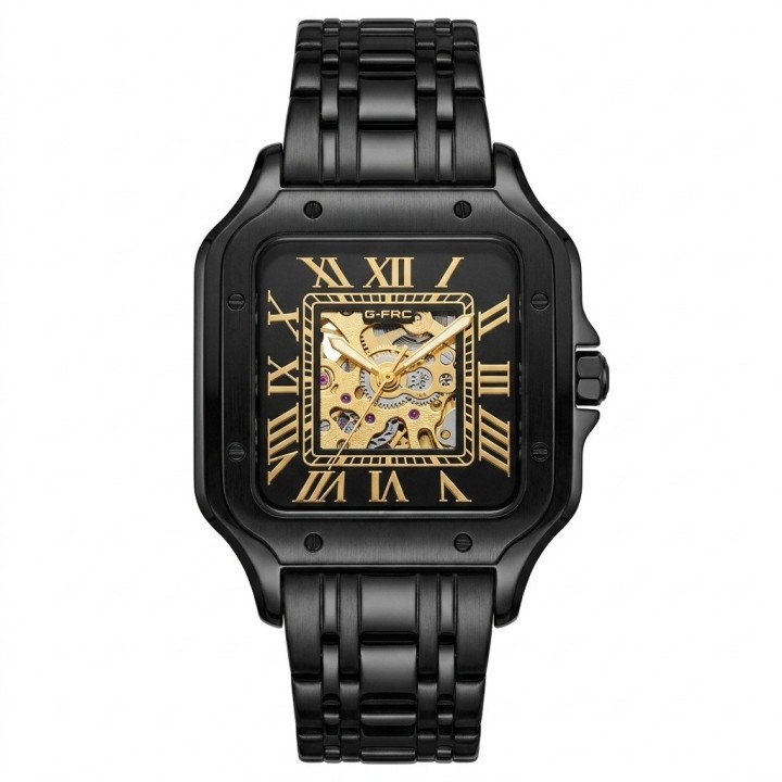 Reloj G-force At10a Automatico De Acero + Estuche Premium