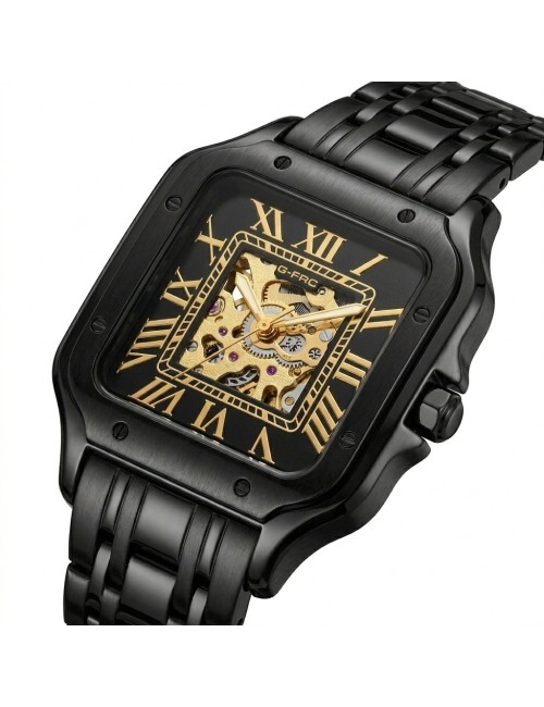 Reloj G-force At10a Automatico De Acero + Estuche Premium