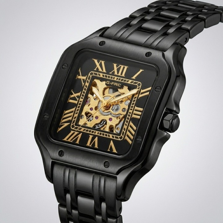 Reloj G-force At10a Automatico De Acero + Estuche Premium