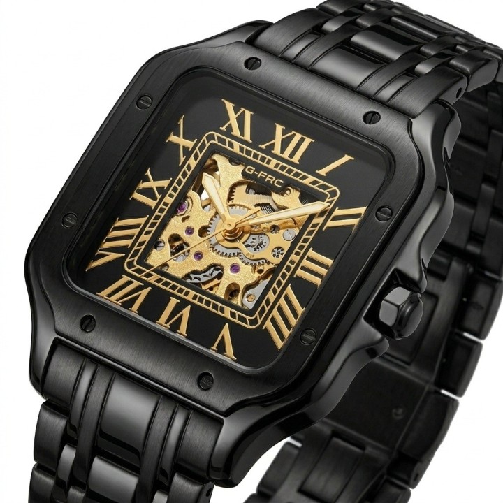 Reloj G-force At10a Automatico De Acero + Estuche Premium