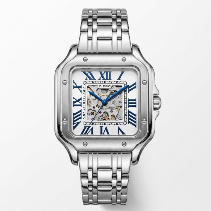 Reloj G-force At10a Automatico De Acero + Estuche Premium