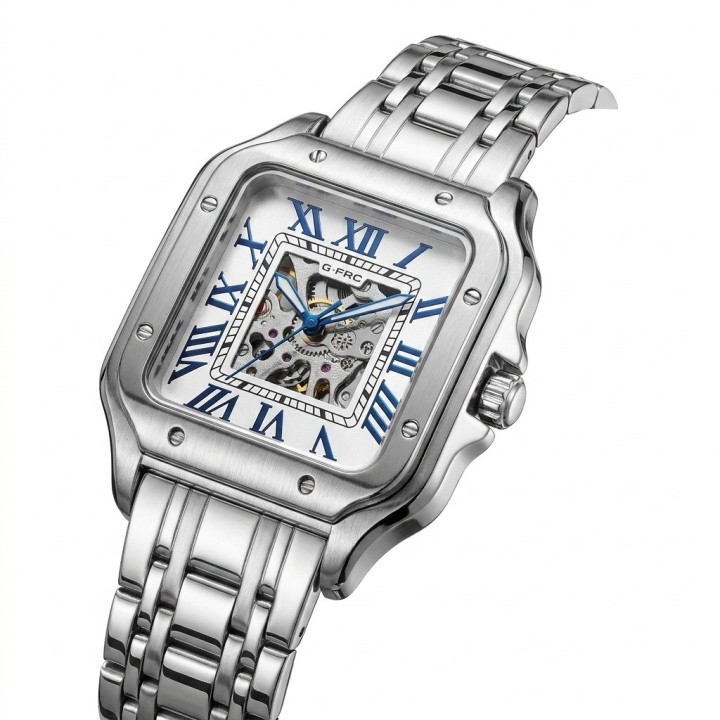 Reloj G-force At10a Automatico De Acero + Estuche Premium