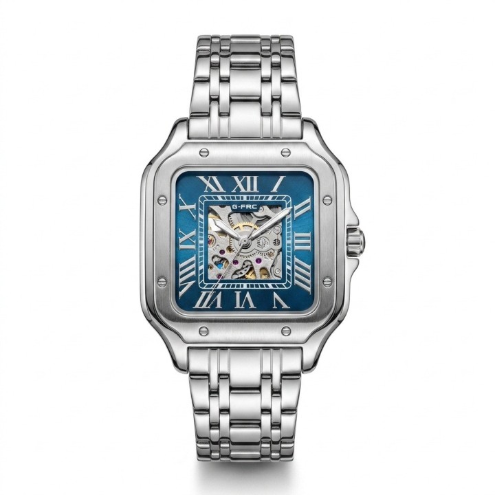 Reloj G-force At10a Automatico De Acero + Estuche Premium