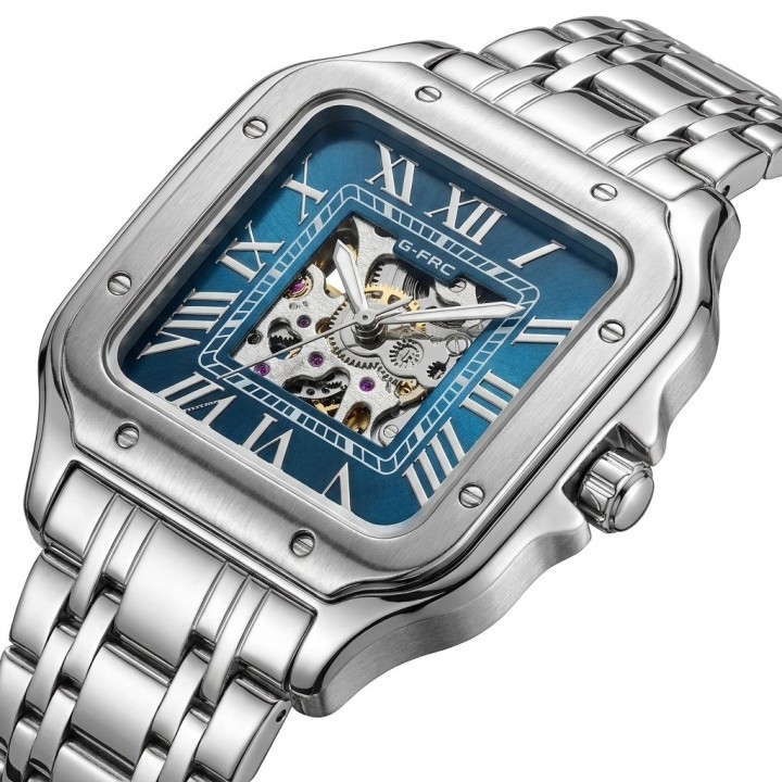 Reloj G-force At10a Automatico De Acero + Estuche Premium