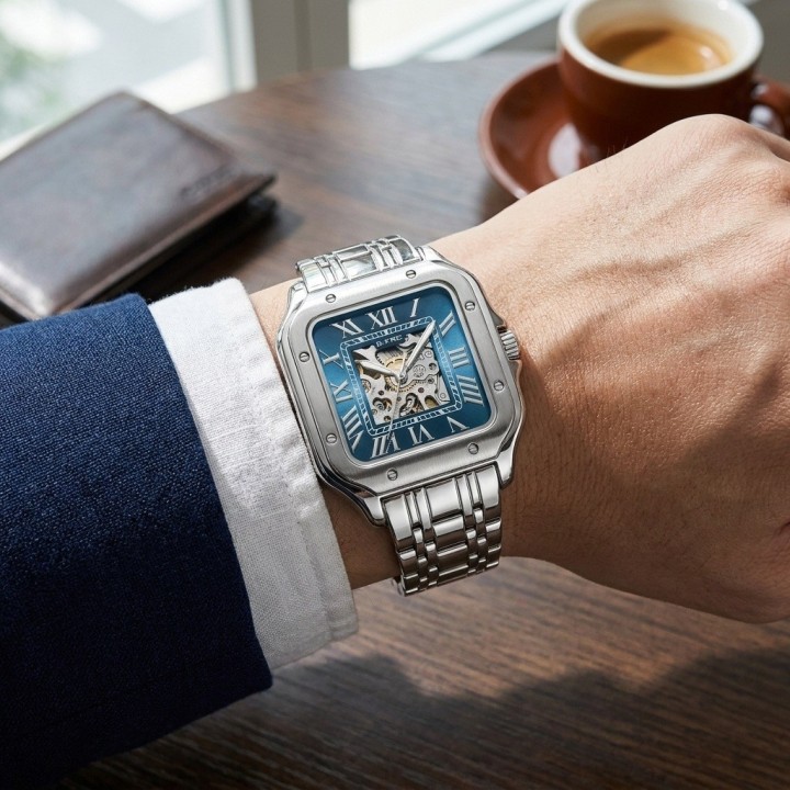 Reloj G-force At10a Automatico De Acero + Estuche Premium