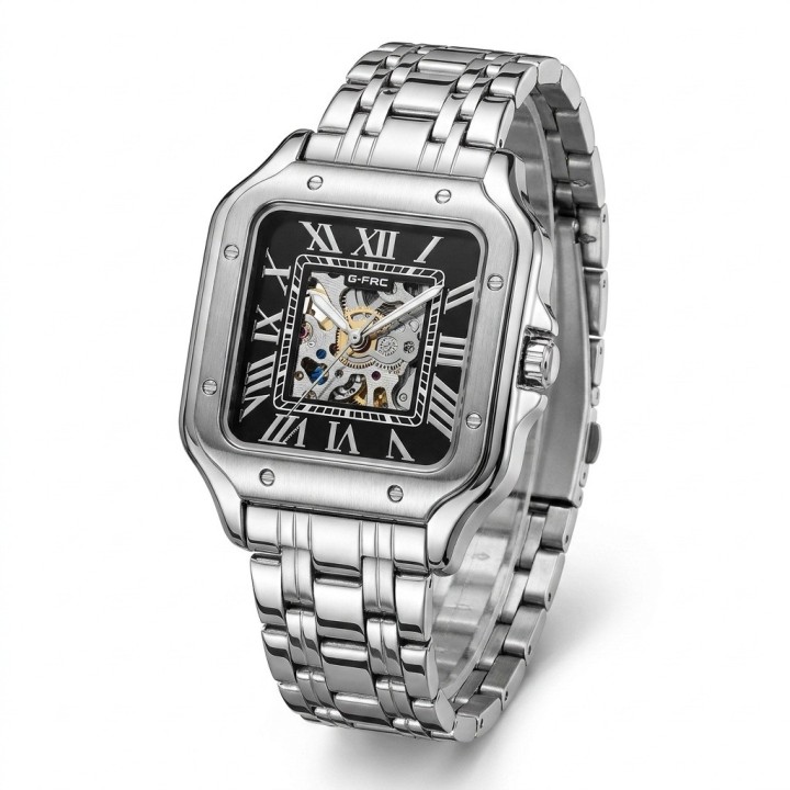 Reloj G-force At10a Automatico De Acero + Estuche Premium