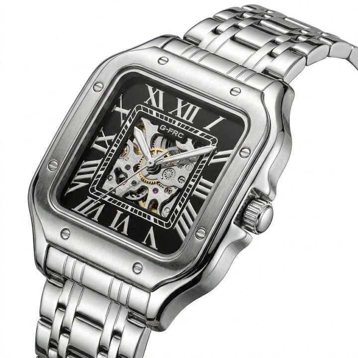 Reloj G-force At10a Automatico De Acero + Estuche Premium