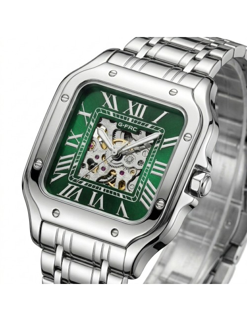 Reloj G-force At10a Automatico De Acero + Estuche Premium