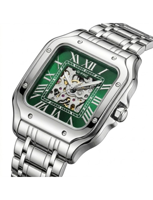 Reloj G-force At10a Automatico De Acero + Estuche Premium