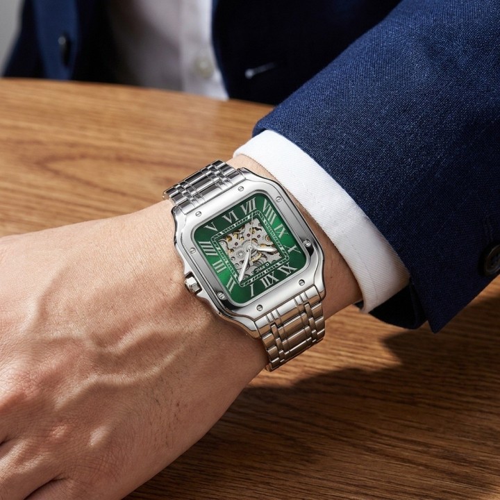 Reloj G-force At10a Automatico De Acero + Estuche Premium