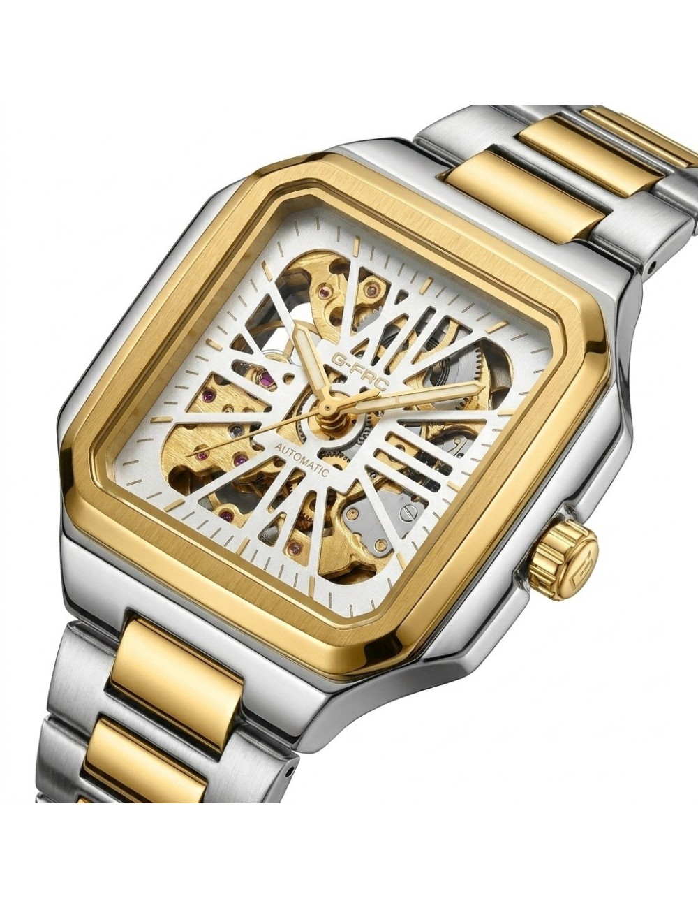Reloj G-force At03c Automatico De Acero + Estuche Premium