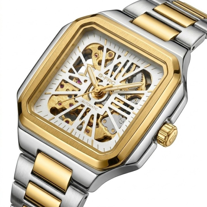 Reloj G-force At03c Automatico De Acero + Estuche Premium