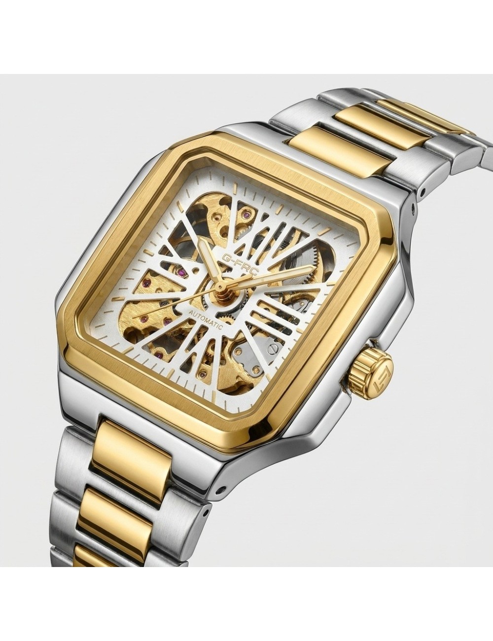 Reloj G-force At03c Automatico De Acero + Estuche Premium