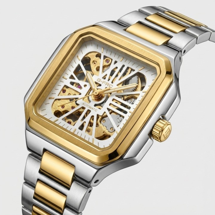 Reloj G-force At03c Automatico De Acero + Estuche Premium