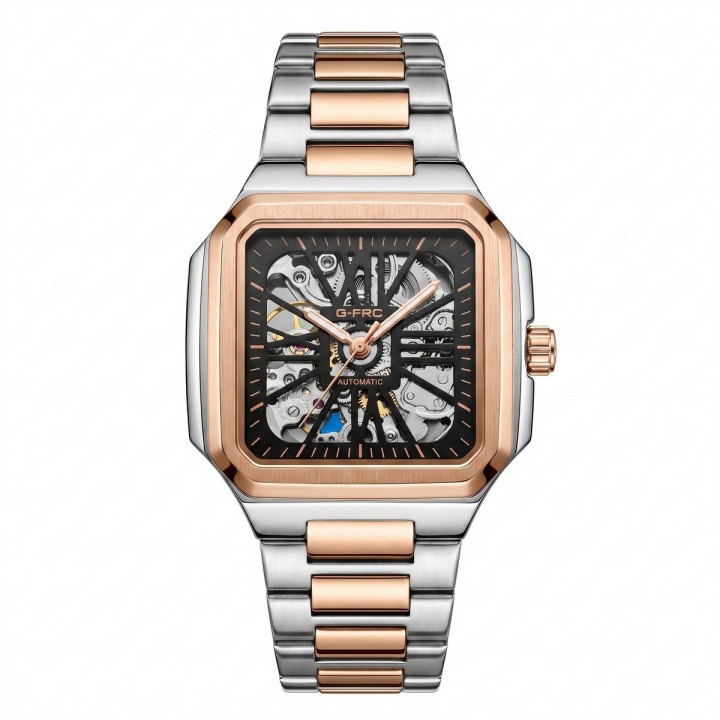 Reloj G-force At03c Automatico De Acero + Estuche Premium