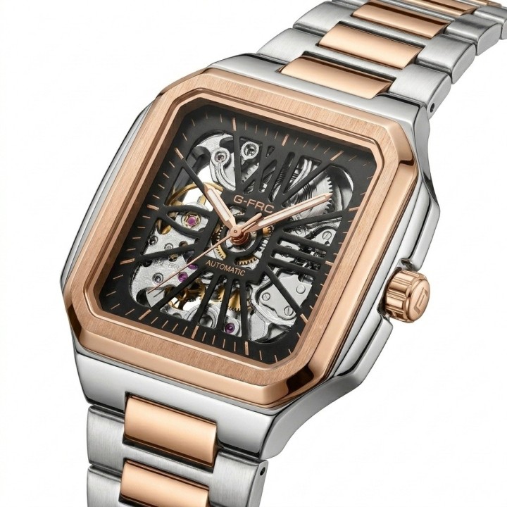 Reloj G-force At03c Automatico De Acero + Estuche Premium