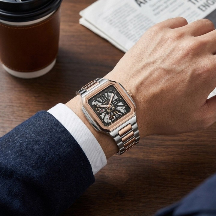 Reloj G-force At03c Automatico De Acero + Estuche Premium