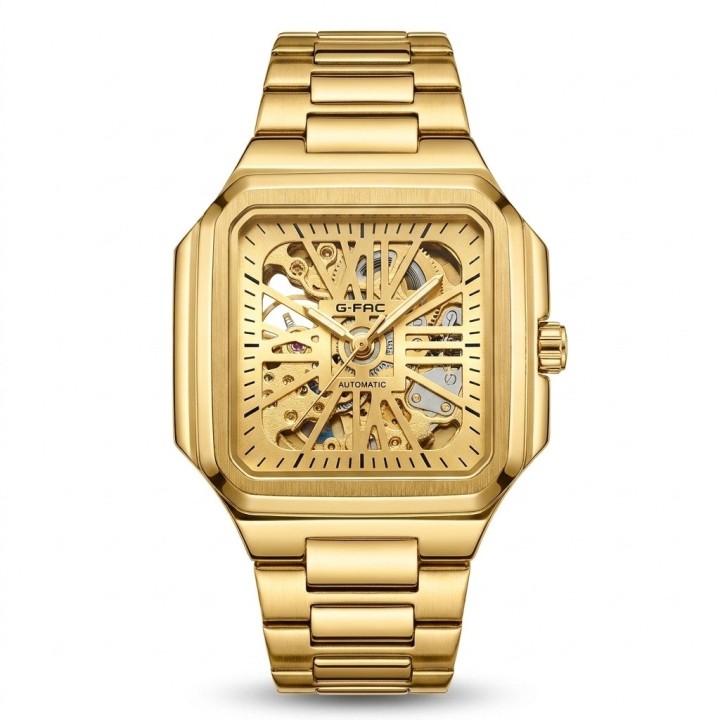 Reloj G-force At03c Automatico De Acero + Estuche Premium