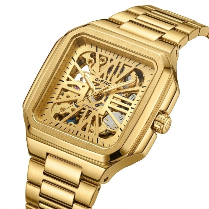 Reloj G-force At03c Automatico De Acero + Estuche Premium