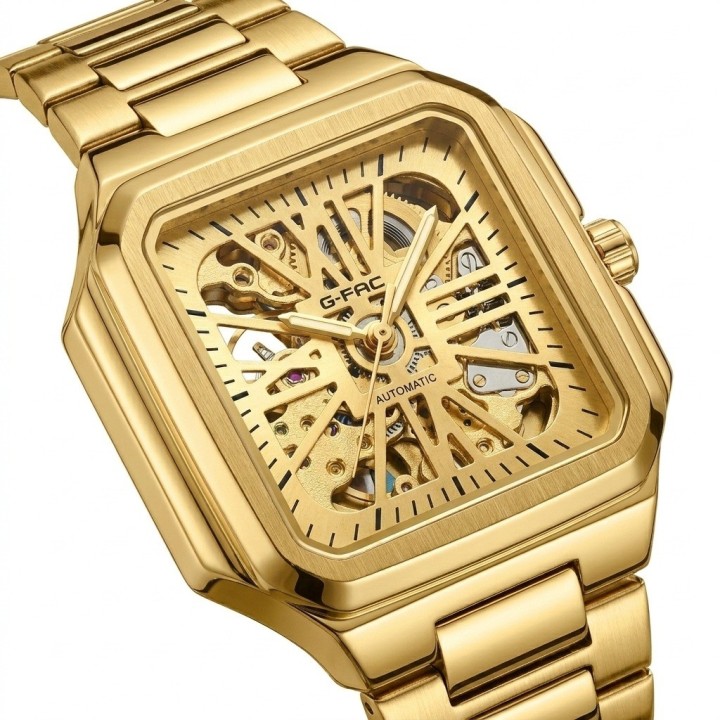 Reloj G-force At03c Automatico De Acero + Estuche Premium