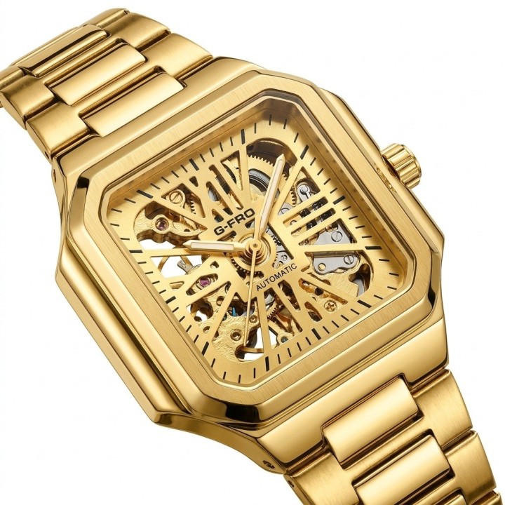 Reloj G-force At03c Automatico De Acero + Estuche Premium