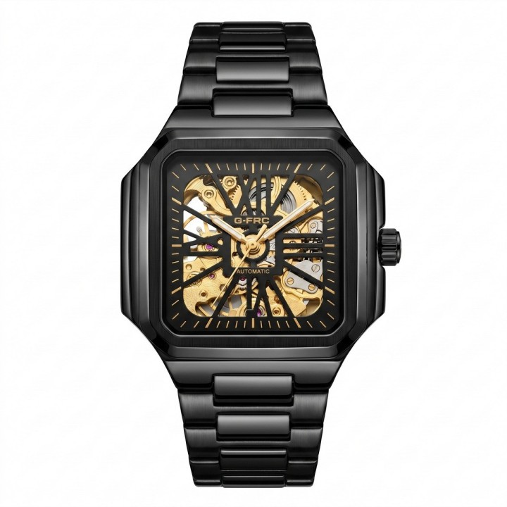 Reloj G-force At03c Automatico De Acero + Estuche Premium