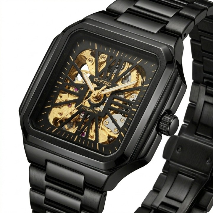 Reloj G-force At03c Automatico De Acero + Estuche Premium