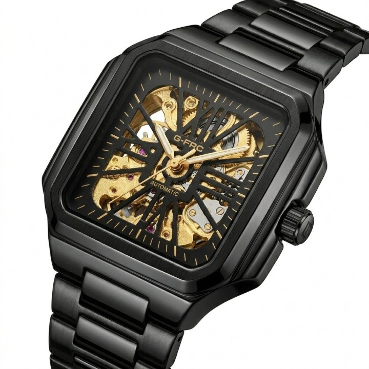 Reloj G-force At03c Automatico De Acero + Estuche Premium