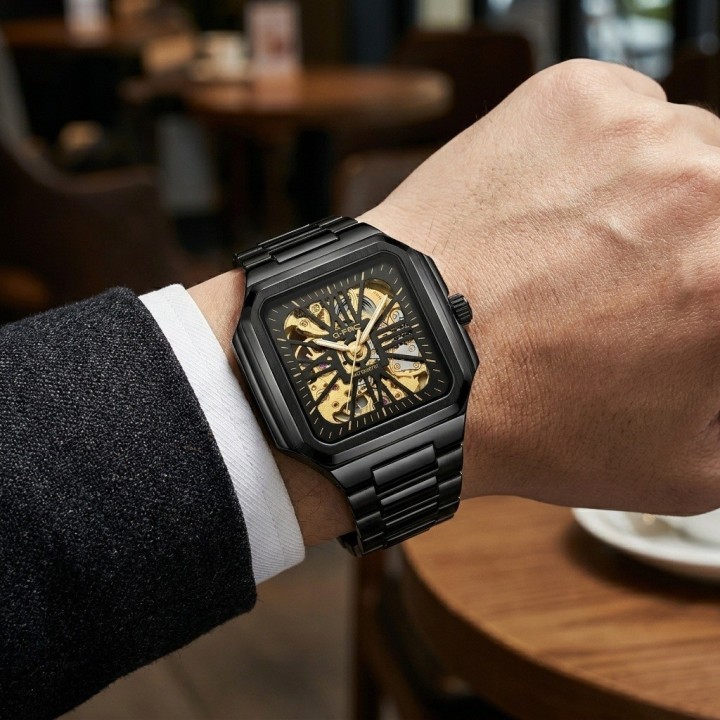 Reloj G-force At03c Automatico De Acero + Estuche Premium